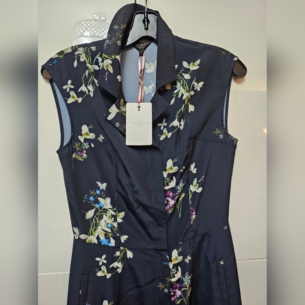 BNWT Ted Baker London Ficia entangled enchantment Jumpsuit - Picture 10 of 16